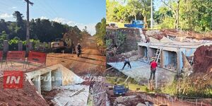 AVANZAN LAS OBRAS EN LA RUTA DE LOS INMIGRANTES EN HOHENAU