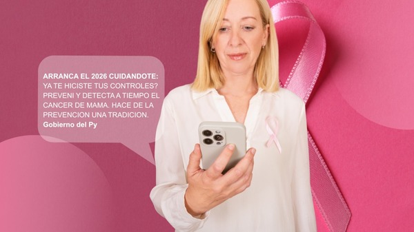 Gobierno envió mensajes de concienciación sobre cáncer de mama a más de 222.000 mujeres