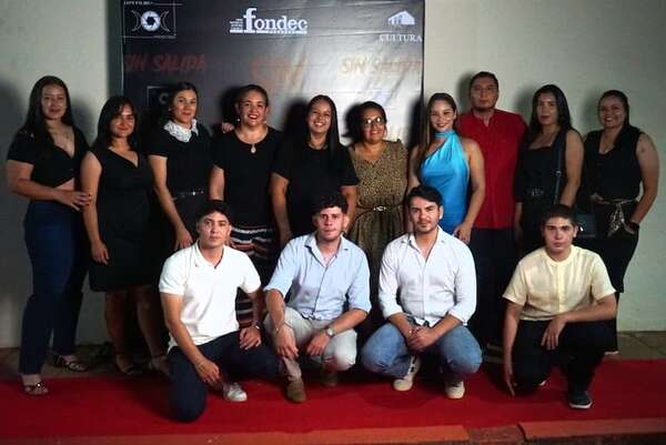 Exitoso estreno del cortometraje ovetense “Sin Salida” - Nacionales - ABC Color