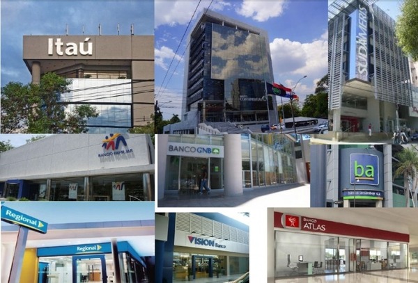Bancos ganan USD 3 millones por día en Paraguay