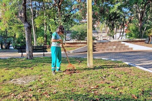 Municipalidad de Asunción revitaliza plazas y parques