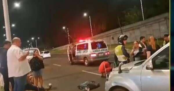 La Nación / Al cruzar la calle se le soltó la zapatilla y tras ser atropellado murió