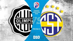 Olimpia vs. Trinidense: Paso a paso