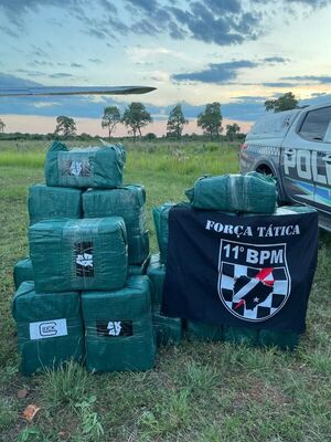 Narcoavioneta que voló cielo paraguayo transportaba 477 kilos de pasta base - Concepción al Día
