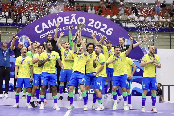 Brasil es el monarca de la CONMEBOL Copa América Futsal 2026