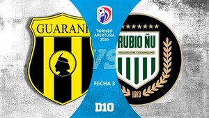 Guaraní vs. Rubio Ñu: Paso a paso