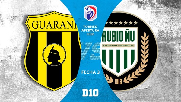 Guaraní vs. Rubio Ñu: Paso a paso