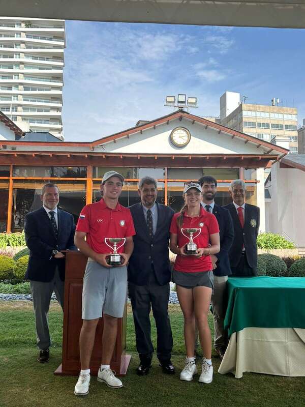 Golf en Lima: Ruiz y Livieres suben a lo alto - Polideportivo - ABC Color