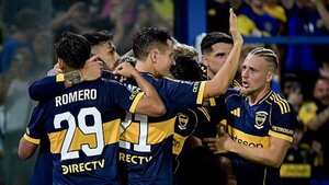 Ángel Romero debuta en boca generando un penal