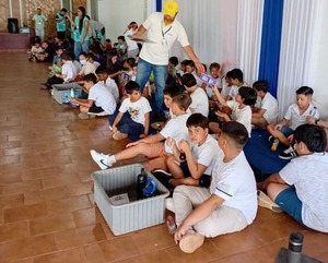 Senepa educa a niños de PJC sobre prevención de dengue