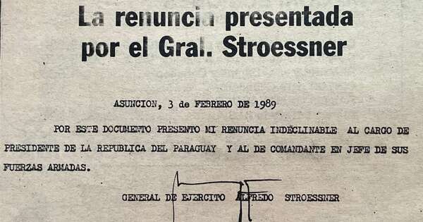 Diario HOY | Hace 37 años terminaba la dictadura e iniciaba la era democracia
