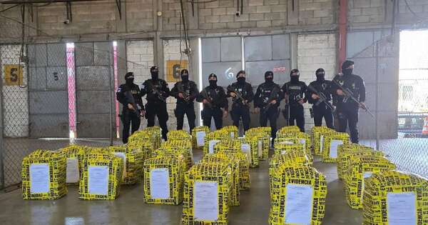 La Nación / Guatemala logró decomiso “histórico” de casi 5 toneladas de cocaína