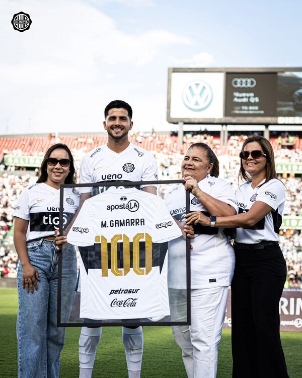 Mateo Gamarra: 100 partidos con Olimpia - Concepción al Día
