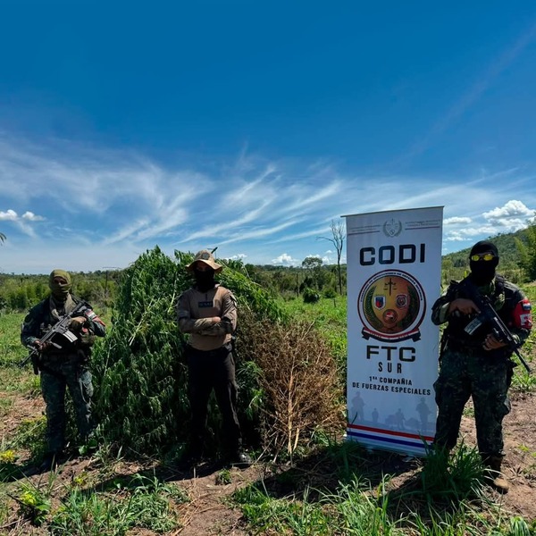 Operación Escudo Guaraní: FTC Sur intensifica la lucha contra el narcotráfico en Itapúa