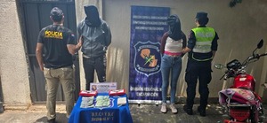Cae una pareja en Encarnación con 2 kilos de cocaína