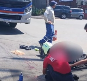 Pasajera de plataforma resultó gravemente herida tras accidente en Lambaré | Unicanal