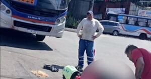 Diario HOY | Pasajera de moto de plataforma pierde el cuero cabelludo en choque