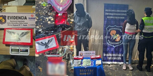 INCAUTAN MÁS DE DOS KILOS DE COCAÍNA EN OPERATIVO ANTINARCÓTICOS EN ENCARNACIÓN