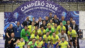 Brasil vence a Argentina y logra su duodécima Copa América de futsal