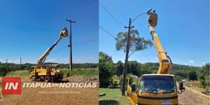 TRABAJO CONJUNTO ENTRE LA ANDE Y LA MUNICIPALIDAD DE LA PAZ