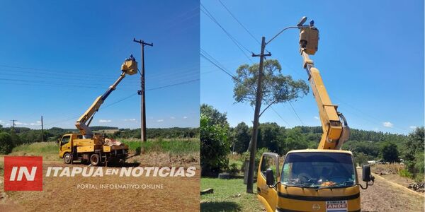 TRABAJO CONJUNTO ENTRE LA ANDE Y LA MUNICIPALIDAD DE LA PAZ
