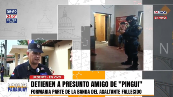 Cae delincuente con frondosos antecedentes y presunto cómplice de alias "Pingüi"