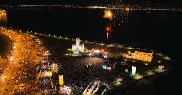 La Nación / Más de 45.000 personas vibraron en Encarnación con el festival Brahma Música