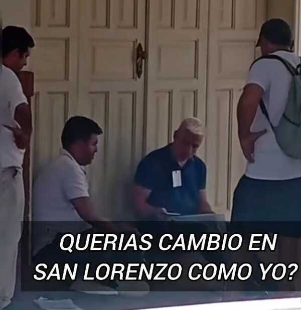 Isaac Rojas denuncia fraude en medición - San Lorenzo Hoy