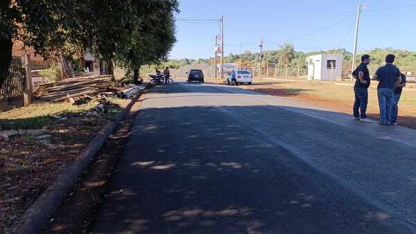 Obras viales en Curupayty ingresan a su etapa final