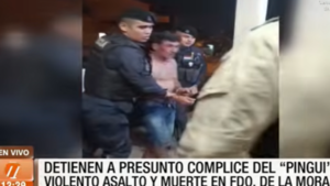 Detienen a presunto cómplice del "Pingui"