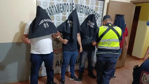 Cuatro guardias detenidos por robo de pistolas en cárcel de Pedro Juan Caballero