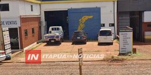 MILLONARIO HURTO AGRAVADO EN LOCAL COMERCIAL DE NEUMÁTICOS EN ENCARNACIÓN