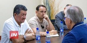 CÉSAR ROJAS Y “CHEBA” REMESOWSKI PLANIFICAN DESARROLLO COMERCIAL EN ENCARNACIÓN