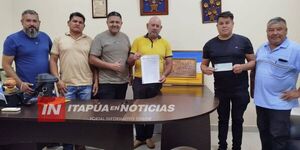 MUNICIPALIDAD DE GRAL ARTIGAS ENTREGÓ APORTE ECONÓMICO A LA COMISIÓN DE MÚSICOS