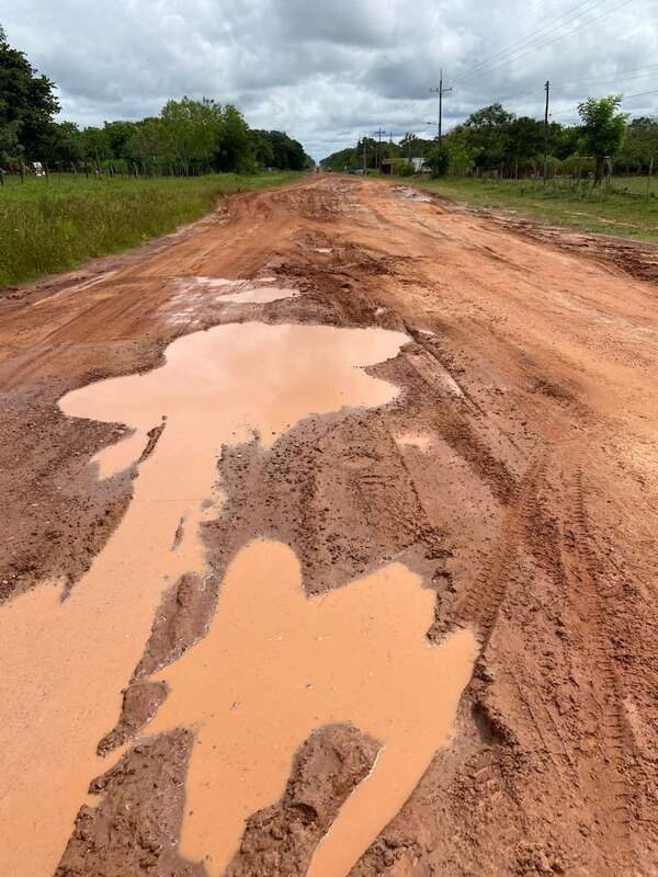 Concepción: declaran emergencia vial en rutas que unen los distritos de Paso Barreto y Loreto   - Nacionales - ABC Color