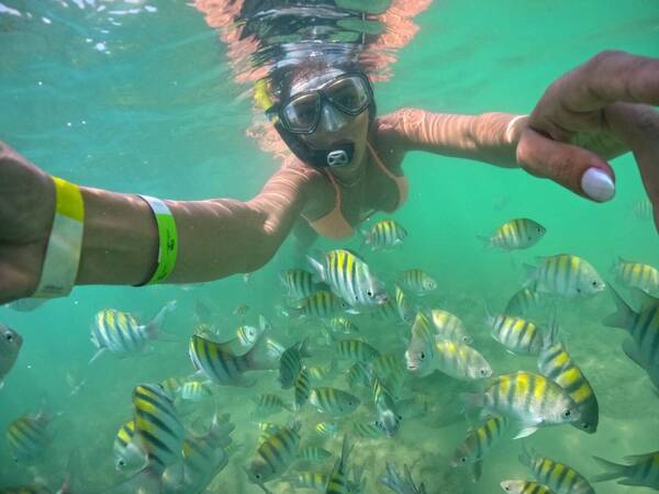 El susto de una miss: “Mis pies no alcanzaban la arena y empecé a ahogarme”