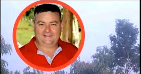 La Nación / Concejal asesinó a balazos a capataz tras una discusión