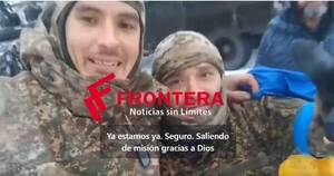 Militar guaraní cumple su sueño en la guerra de Ucrania