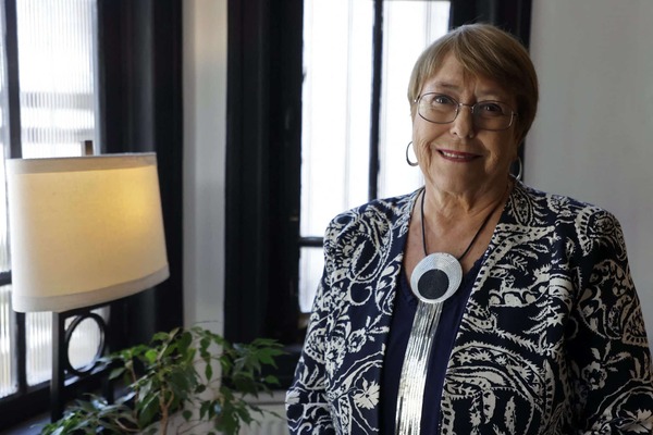 Bachelet candidata a la ONU: Respaldo de Brasil y México