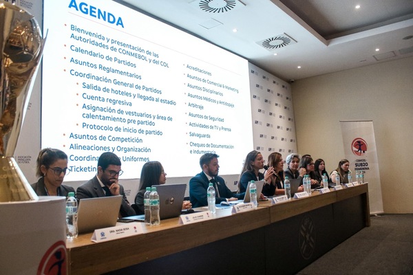 Reunión técnica de coordinación previa al inicio de la CONMEBOL Sub 20 Femenina 2026