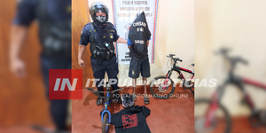 APREHENDEN A JOVEN POR HURTO Y RECUPERAN OBJETOS EN EL BARRIO SAN ISIDRO