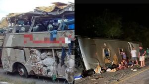 Al menos quince muertos en un accidente de autobús en Brasil - ADN Digital