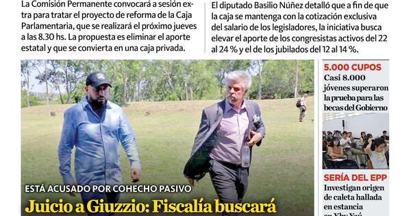 La Nación / LN PM: edición del 3 de febrero