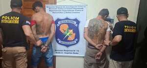 Atrapan a presuntos miembros del Comando Vermelho en Capitán Bado - Policiales - ABC Color