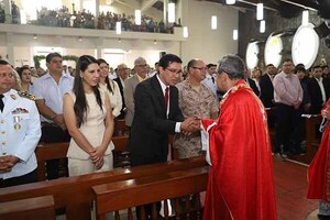 Gobernador participa de celebración religiosa en honor al patrono de Ciudad del Este | DIARIO PRIMERA PLANA