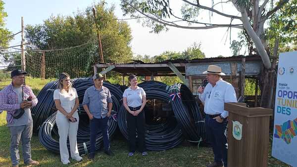 Más infraestructura hídrica para el barrio San Pedro Olería