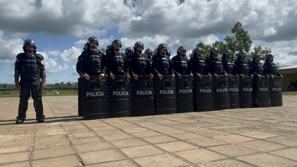 Concepción culminó el primer curso antidisturbios para suboficiales - Concepción al Día