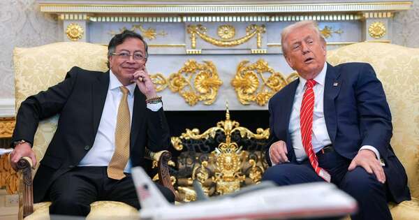 La Nación / Trump recibe a Petro en la Casa Blanca para un borrón y cuenta nueva