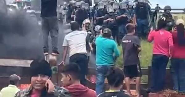 La Nación / Canindeyú: resolución judicial desata violenta represión contra indígenas