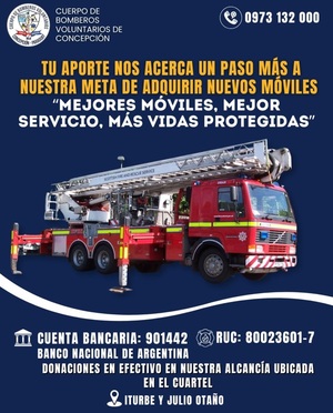 Bomberos de Concepción apelan a la solidaridad ciudadana para renovar su flota de rescate - Concepción al Día
